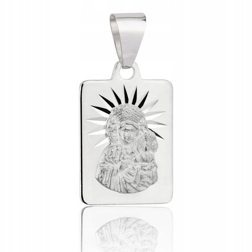 Łańcuszek Srebrny Męski Pancerka 5,00 mm z Medalikiem pr 925 Grawer Gratis na Arena.pl