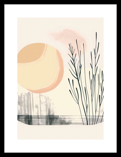 Plakat 42x59,4cm Pastelowy Wschód zdjęcie 3