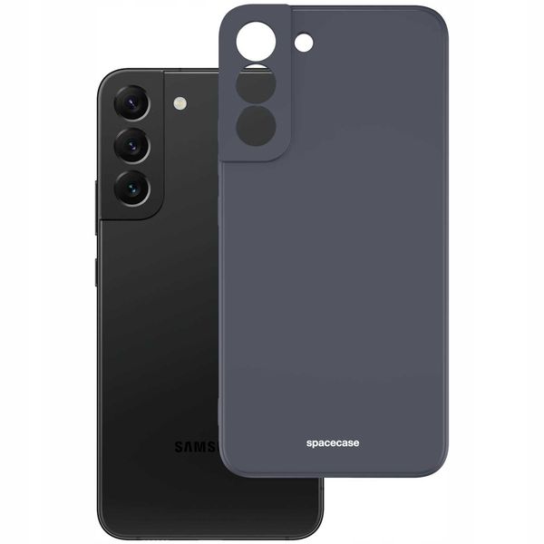 Spacecase Silicone Case Galaxy S22+ Black zdjęcie 2