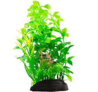 AQUA NATURA Roślina sztuczna ozdoba dekoracja akwarium terrarium pędy 20 cm