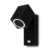 LAMPA OGRODOWA ZEWNĘTRZNA Z CZUJNIKIEM RUCHU I ZMIERZCHU GU10