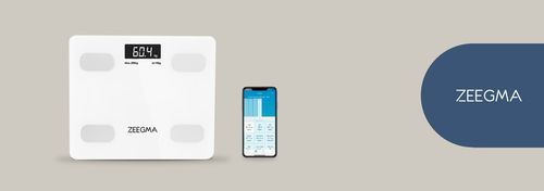 Waga łazienkowa analityczna SMART BIAŁA 17w1 iOS Android BMI do 200 kg na Arena.pl