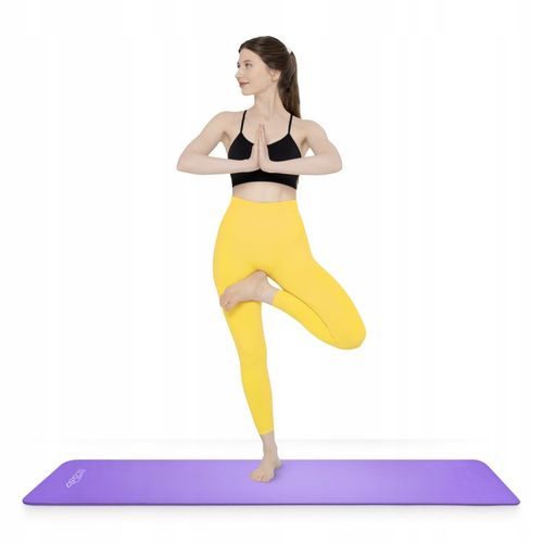MATA DO ĆWICZEŃ JOGI GIMNASTYCZNA TRENINGOWA FITNESS KARIMATA GRUBA 1 CM na Arena.pl