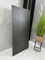 Gres grafitowy 120x60 imitacja kamienia mat, gres strukturalny jak kamień