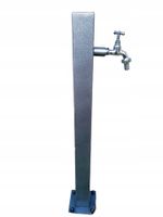 Kran słupek ogrodowy YaPko Antyczne Srebro 3/4 chrom