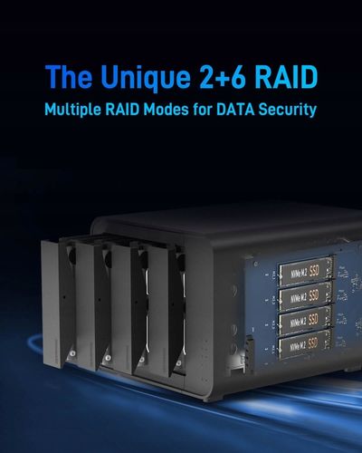 Obudowa dysku 3,5" D8 Hybrid TerraMaster USB3.2 typu C 10 Gb/s na Arena.pl