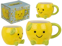 Kubek Cytrynka 385 ml - Cytryna Kawaii 3D