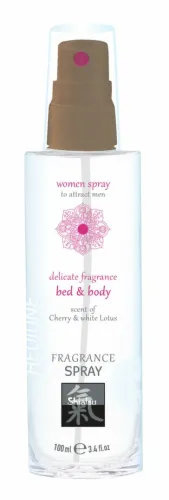 hot pheromone spray cherry & white lotus - zapach do ciała i pościeli 60ml na Arena.pl
