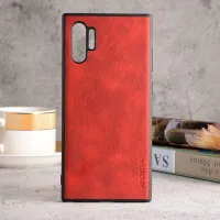 Etui AIORIA Vintage LEATHER do Samsung Galaxy Note 10 Plus czerwony