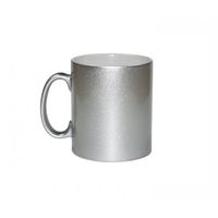 Kubek Soft Color Srebrny Alu 300 ml Sublimacja Termotransfer