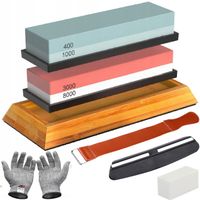 OSTRZAŁKA DO NOŻY KAMIEŃ WODNY Osełka KAMIENIE 400/1000 3000/8000 +RĘ