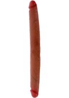 podwójne dildo toyjoy get real silicone foreskin double dong 40cm toyjoy