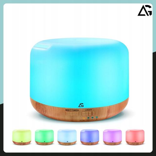 NAWILŻACZ POWIETRZA LAMPKA NOCNA DO SYPIALNI DLA DZIECI DYFUZOR na Arena.pl