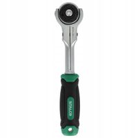 GRZECHOTKA KLUCZ 360° 3/8” 72 ZĘBY 200MM STALCO S-54098