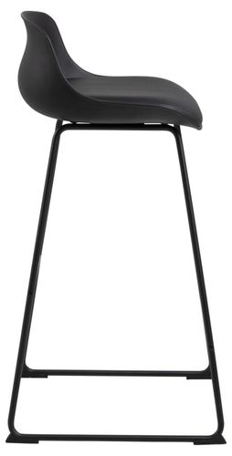 Stołek barowy Tina low Black PU na Arena.pl