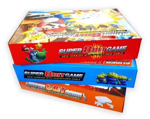 KONSOLA DO GIER 8-BITOWA KLASYCZNA TELEWIZYJNA TV W STYLU RETRO SUPER GAME na Arena.pl