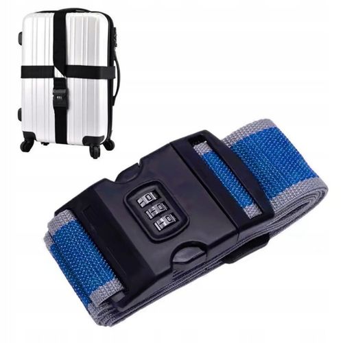 PAS BAGAŻOWY DO WALIZEK ZABEZPIECZAJĄCY Z KODEM KOD ETYKIETA na Arena.pl