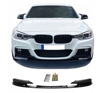 DOKŁADKA PRZEDNIA BMW F30 F31 11-18 TECH BLACK