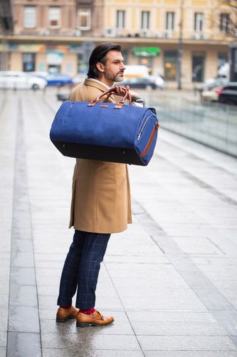 POKROWIEC na GARNITUR KOSZULE TORBA PODRÓŻNA Solidna TORBA weekendowa 2w1 na Arena.pl