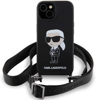 karl lagerfeld klhcp15sscbsknk iphone 15 / 14 / 13 6.1 hardcase