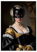 Obraz na płótnie batman batwoman 70x100 cm