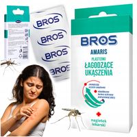 bros - amaris - plasterki łagodzące ukąszenia 20szt