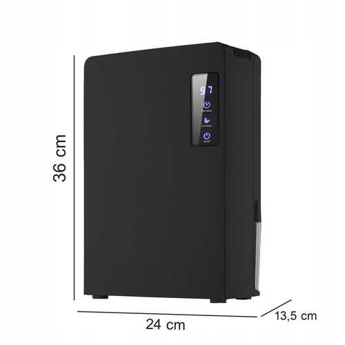 OSUSZACZ POWIETRZA POCHŁANIACZ WILGOCI 2200ml TIMER LCD LED CICHY na Arena.pl