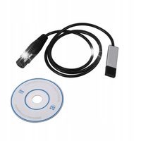 Kontroler adaptera interfejsu Mini USB na DMX DMX512 Komputerowe 7N