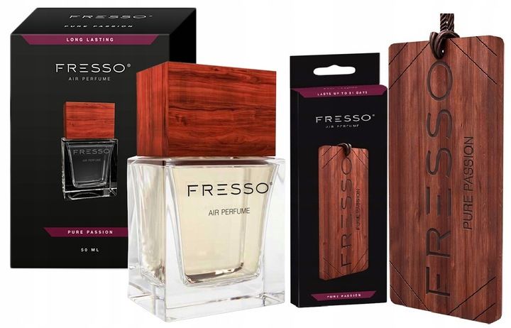 FRESSO PURE PASSION perfumy do samochodu+zawieszka zdjęcie 2