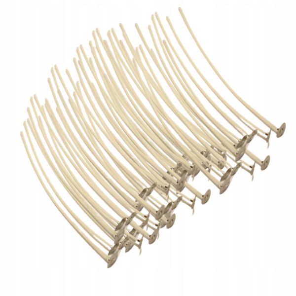 Knot Bawełniany 100 szt. do świec wosk sojowy zdjęcie 1