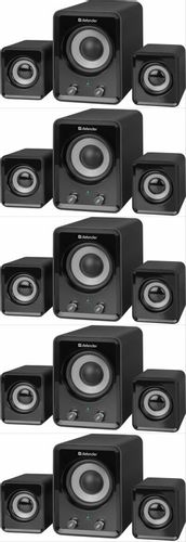 Głośnik Defender Z4 11W 3 szti (system akustyczny 2.1) czarny x5 na Arena.pl
