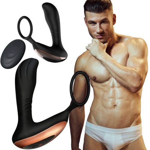 wibrator analny masażer prostaty dla par plug na Arena.pl