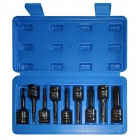 Klucze udarowe torx 9 szt. T20-T70 CR-MO