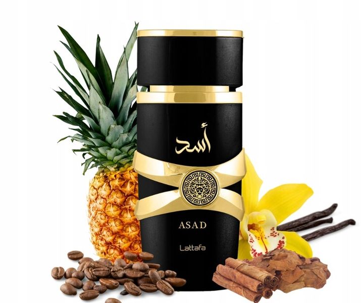 Lattafa Asad EDP 100 ml męski klasyk z Dubaju + 2 Próbki GRATIS zdjęcie 1