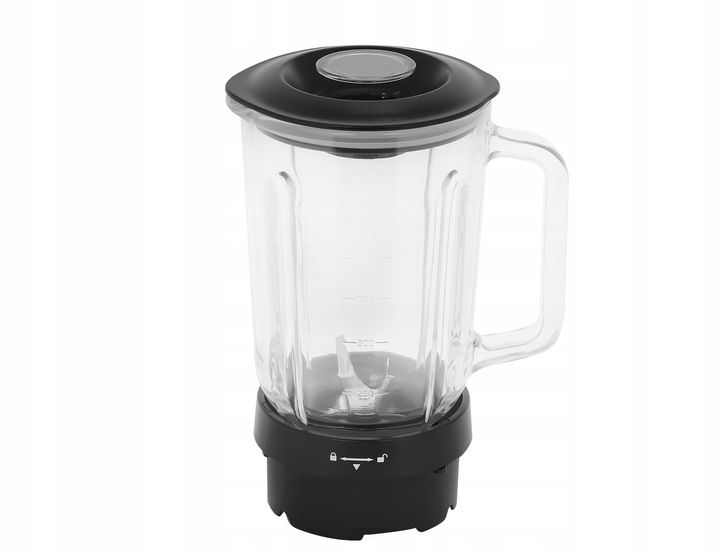 BLENDER KIELICHOWY SZKLANY do owoców i warzyw Kruszy Lód TRANSA 1600W zdjęcie 4