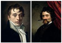 Zestaw dwóch plakatów portret lizak potter 50x70 cm