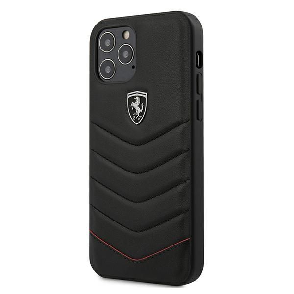Etui Ferrari do iPhone 12 Pro Max, Czarny zdjęcie 1