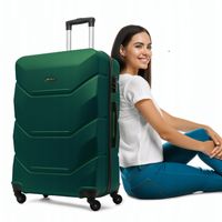 WALIZKA DUŻA PODRÓŻNA PREMIUM BAGIA KÓŁKA BAGAŻ REJESTROWALNY EXCLUSIVE XXL