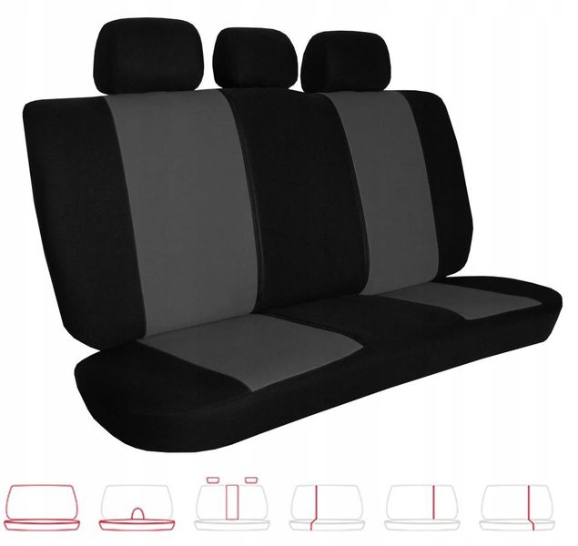 POKROWCE VOLKSWAGEN PASSAT B3 B4 B5 B6 BORA VENTO zdjęcie 5
