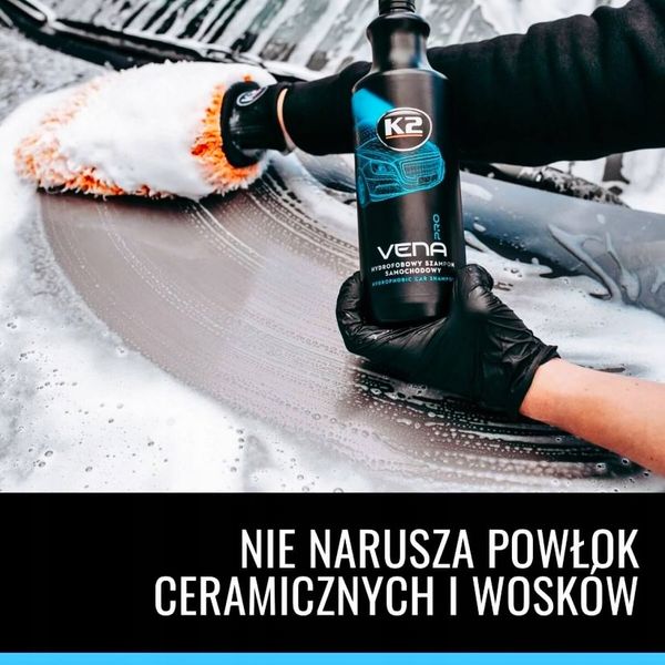 K2 VENA PRO SZAMPON SAMOCHODOWY 1L zdjęcie 6