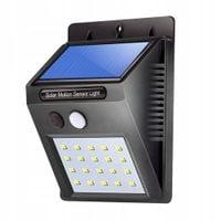 4x HALOGEN LAMPA SOLARNA 20 LED Z CZUJNIKIEM RUCHU