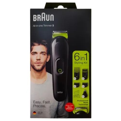 Trymer BRAUN All In One Trimmer 3 Styling Kit 6w1 na Arena.pl