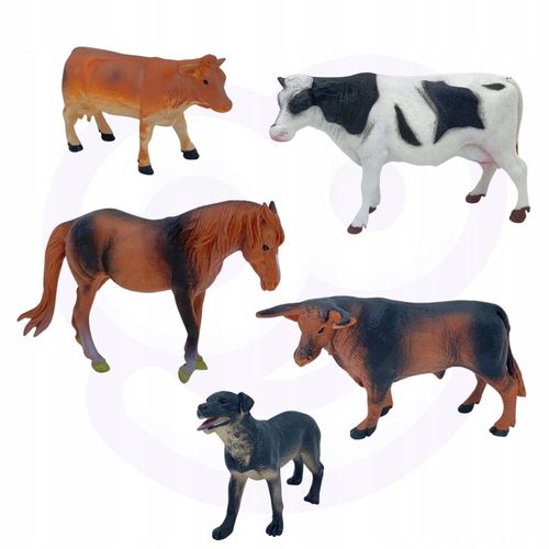 FARMA FIGURKI ZWIERZĘTA WIEŚ DUŻY ZESTAW W PUDEŁKU 57 ELEMENTÓW XXL WOOPIE na Arena.pl