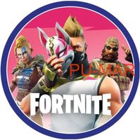 Opłatek na tort Urodziny FORTNITE Postać Gra Tekst Gratis