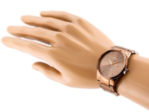 ZEGAREK G. ROSSI - 8245B2-2B3 (zg259f) brown + BOX na Arena.pl