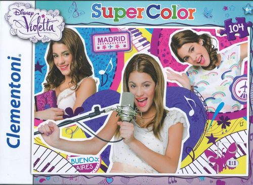 CLEMENTONI 27878 Puzzle 104 elementy Violetta na Arena.pl
