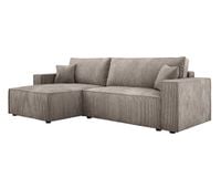 Nowoczesny rozkładany Narożnik POSO XL funkcja spania + pojemnik