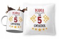 Zestaw Dla Mamy Poduszka + Kubek Prezent Z Nadrukiem Ze Zdjęciem