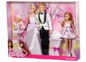 Lalka Barbie Zestaw Ślubny Barbie DJR88