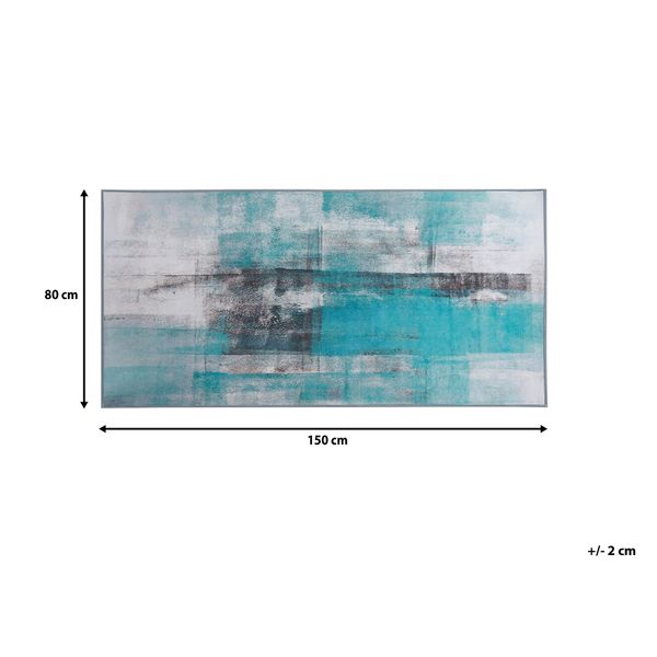 Dywan 80 x 150 cm niebieski TRABZON zdjęcie 6